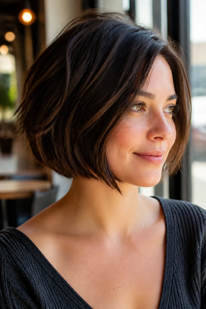 18 Fine Haircuts for Round Faces