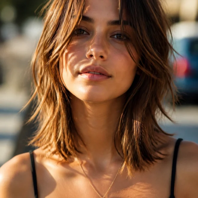22 Layered Haircuts for Round Faces