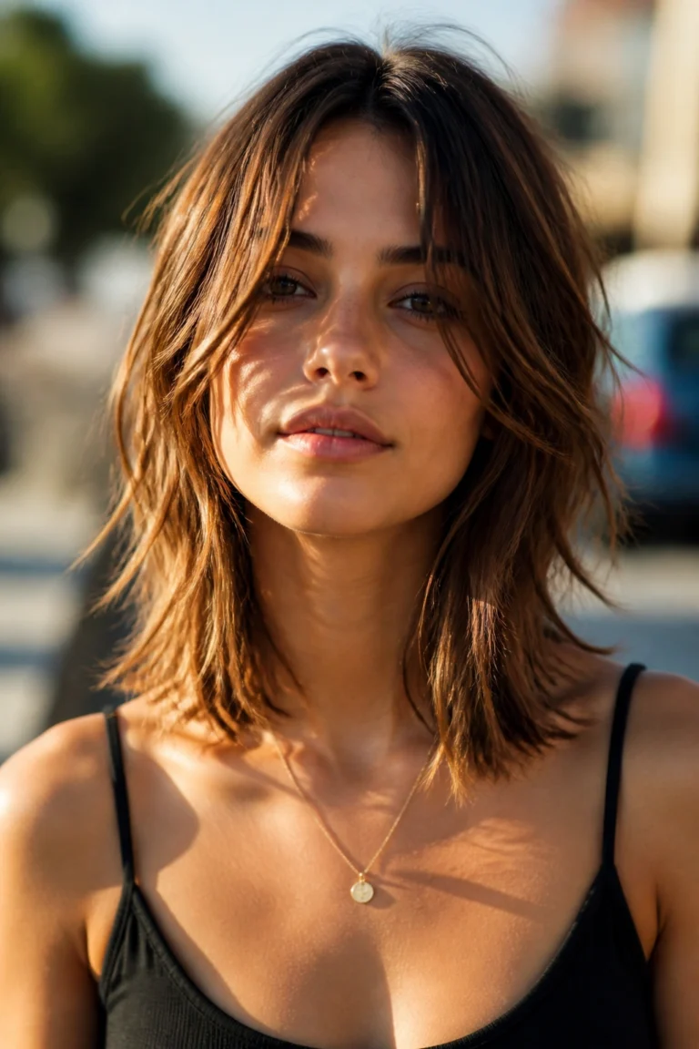 22 Layered Haircuts for Round Faces
