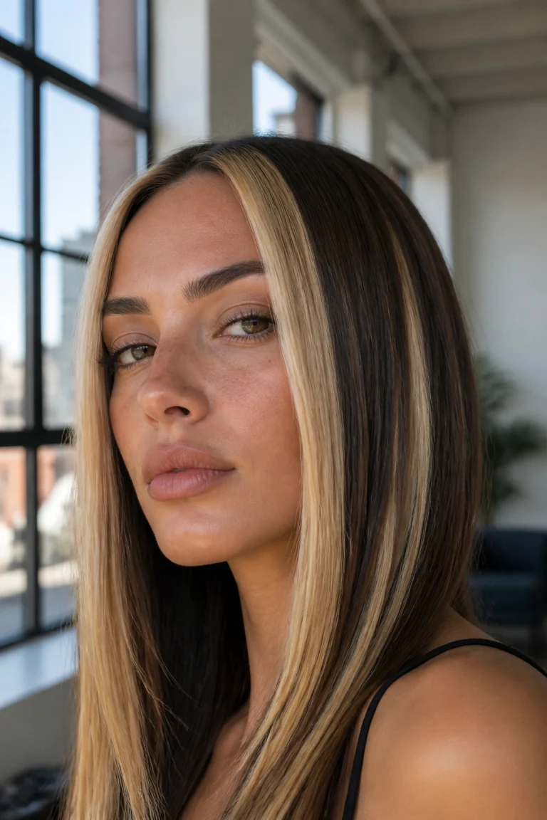 20 Black Blonde Highlights for Brown Hair