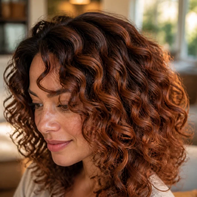 30 Red Hair Color Ideas for Curly Hair