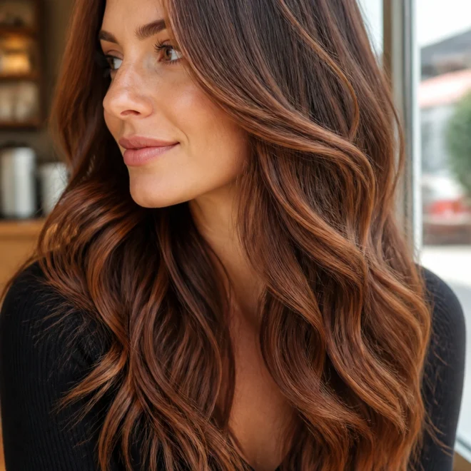 20 Auburn Ombre Hair Ideas for Long Hair