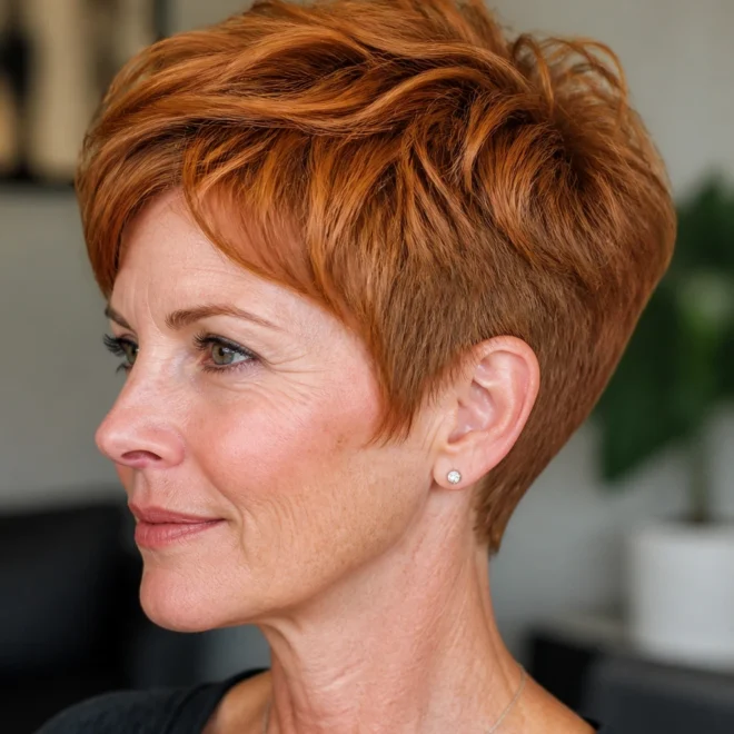 20 Ginger Pixie Cuts for Fine Hair