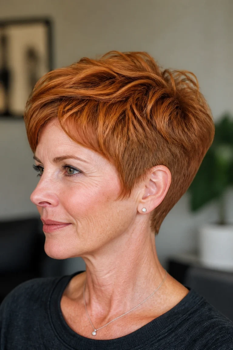 20 Ginger Pixie Cuts for Fine Hair