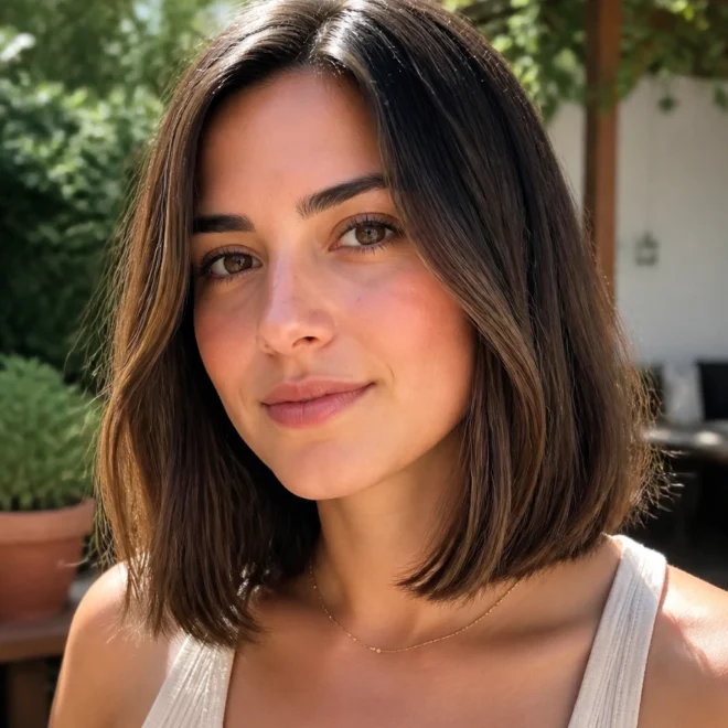 30 Long Bob Haircuts for Round Faces