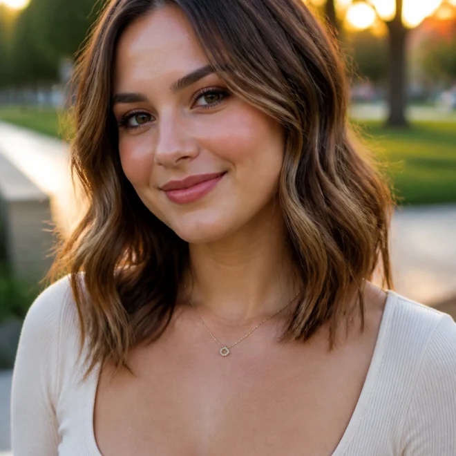 15 Hair Waves for Round Faces