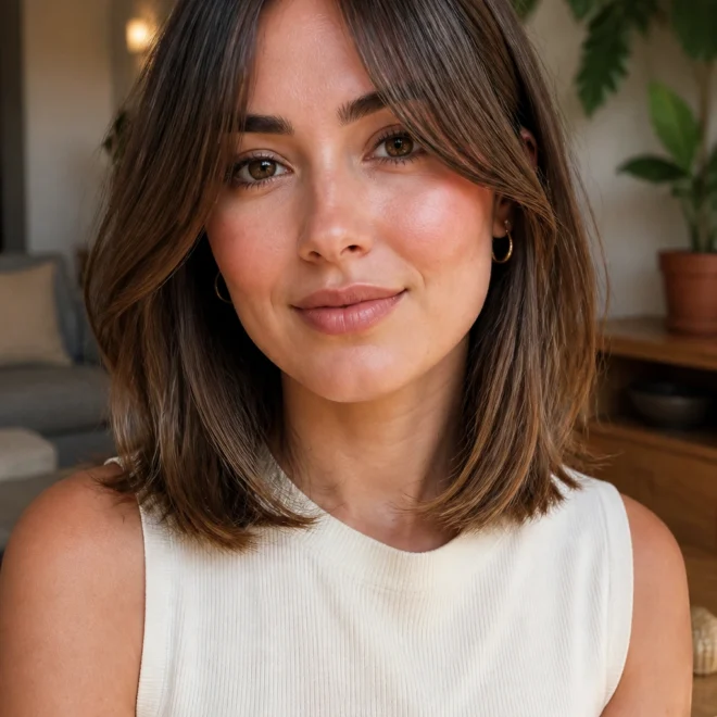 28 Haircuts for Round Faces