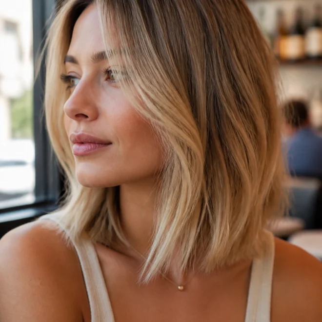 20 Blonde Haircuts for Round Faces