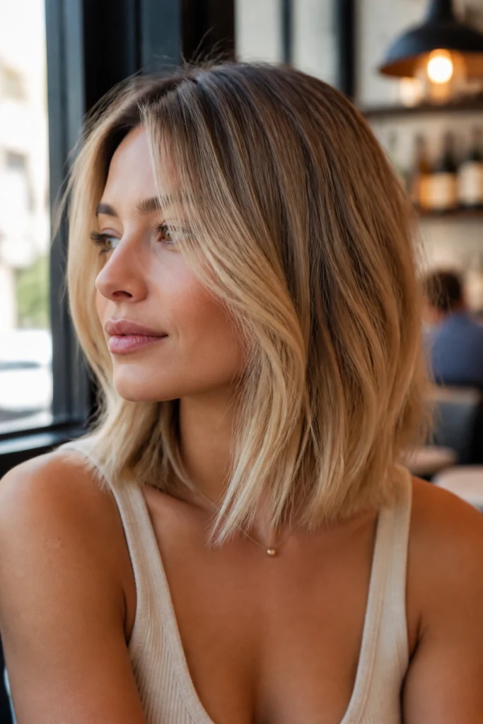 20 Blonde Haircuts for Round Faces