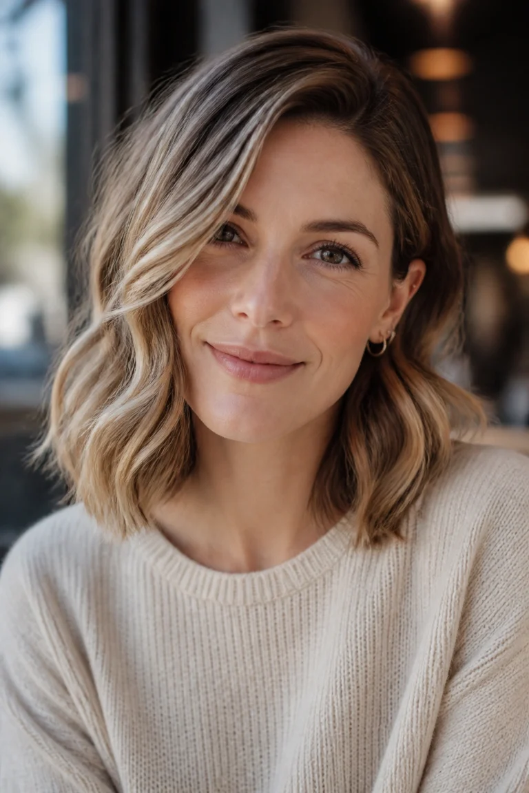 25 Trendy Hairstyles for Round Faces