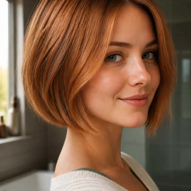 20 Copper Bob Haircuts for Fine Hair