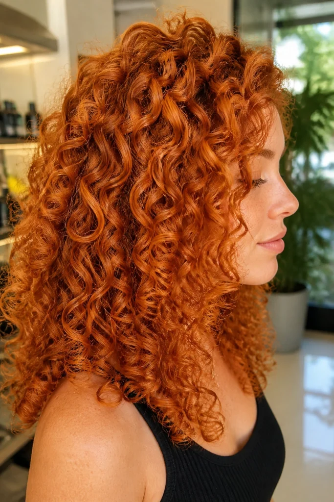 30 Ginger Hair Color Ideas for Curly Hair