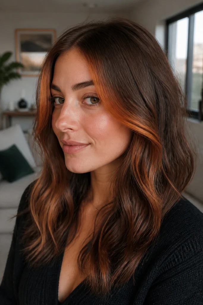 18 Red Highlights for Brown Hair