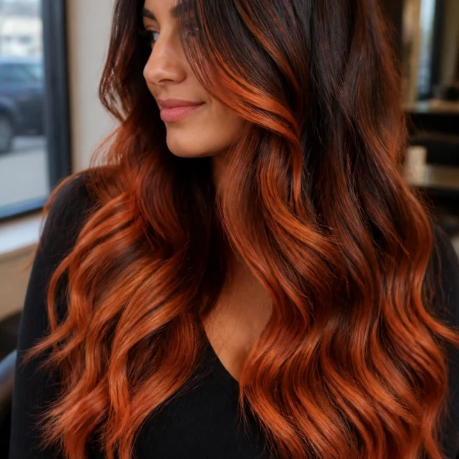 20 Red Ombre Hair Ideas for Long Hair