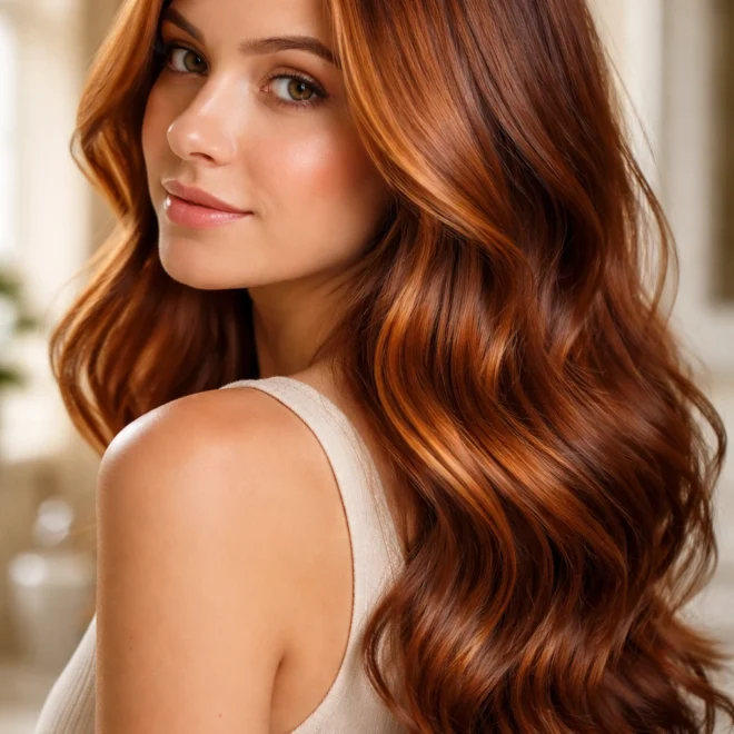 25 Copper Highlights for Brown Hair