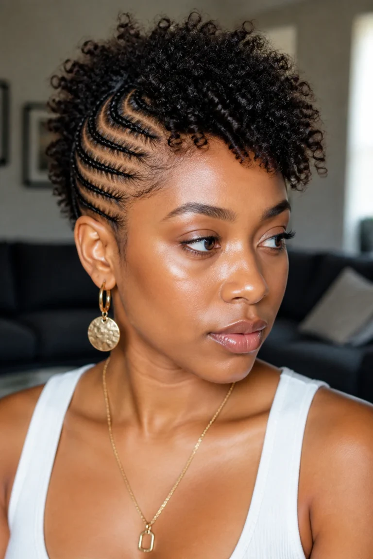 20 Short Mohawk Hairstyles for Black Women