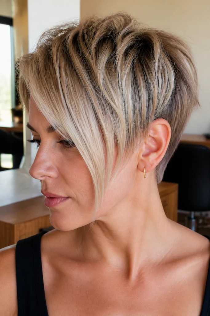 18 Asymmetrical Pixie Cuts for Fine Hair