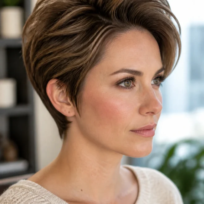 28 Short Hairstyles for Oval Faces
