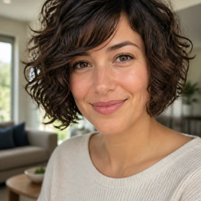 20 Short Cool Hairstyles for Round Faces