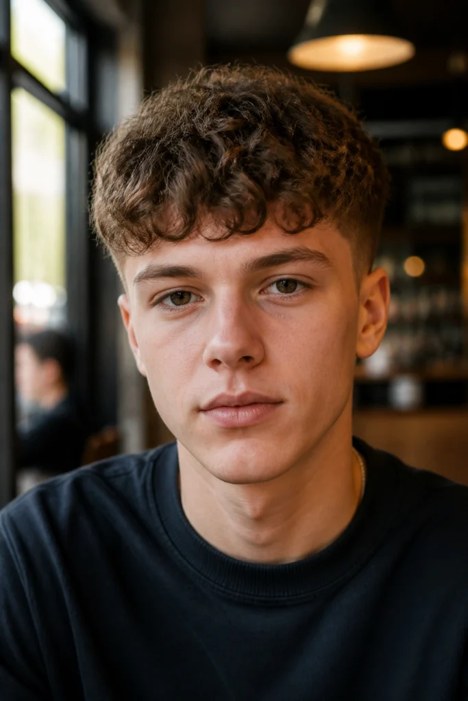 28 Boyish Haircuts for Round Faces