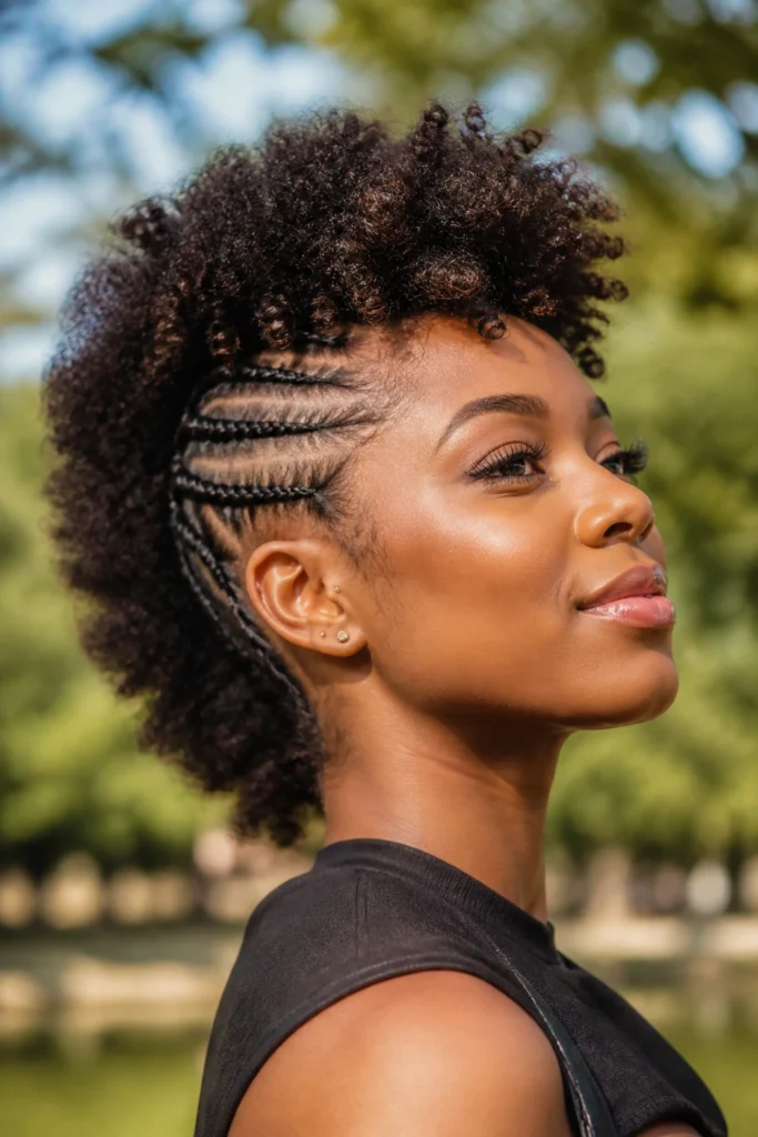 18 Braided Mohawk Hairstyles for Natural Hair