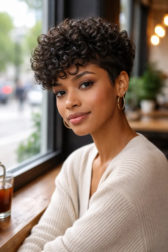 25 Black Curls for Curly Hair