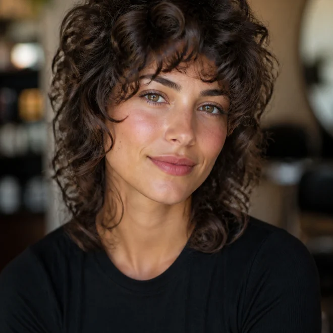 28 Layered Haircuts for Round Faces