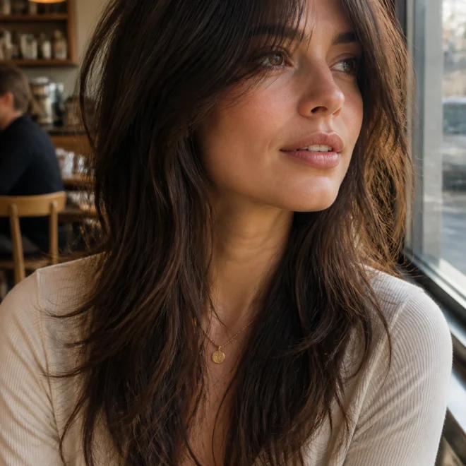 25 Brunette Shag Haircuts for Fine Hair