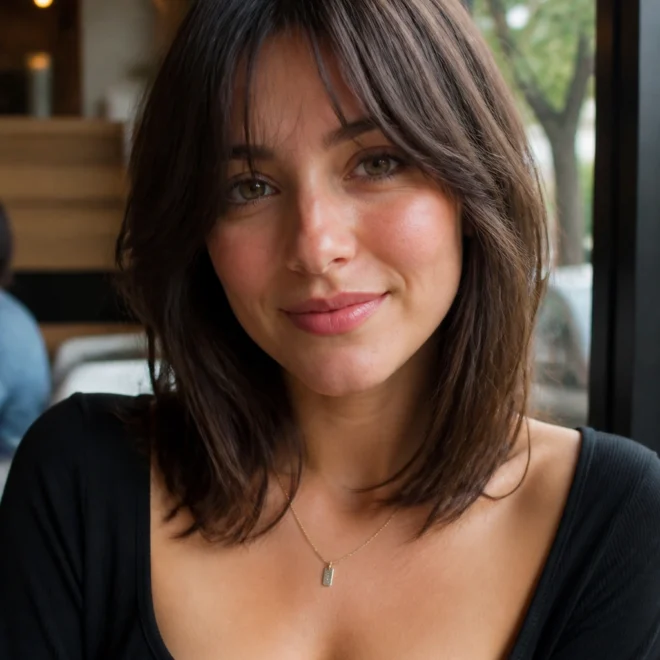 18 Trendy Haircuts for Round Faces