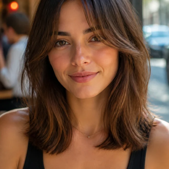 30 Soft Hairstyles for Round Faces
