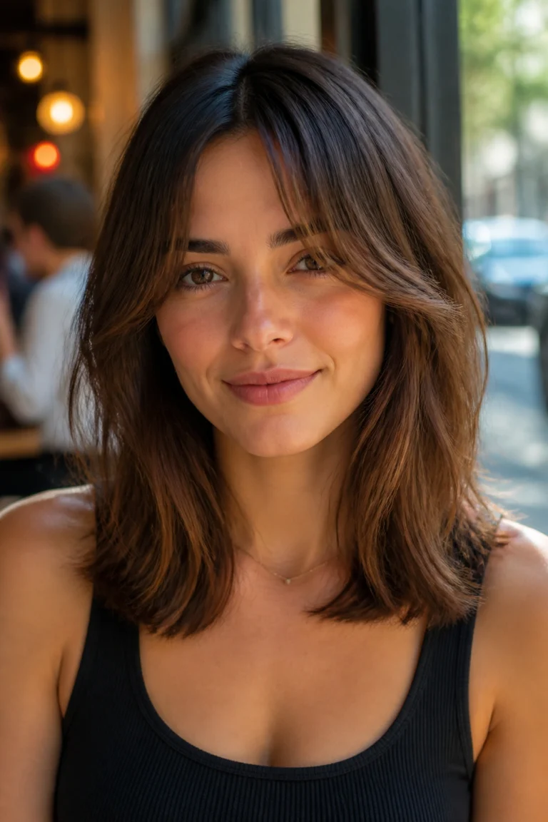 30 Soft Hairstyles for Round Faces