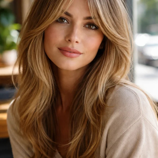 22 Medium Blonde Shag Haircuts for Round Faces