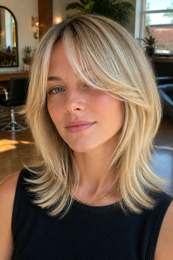 20 Blonde Shag Haircuts for Straight Hair