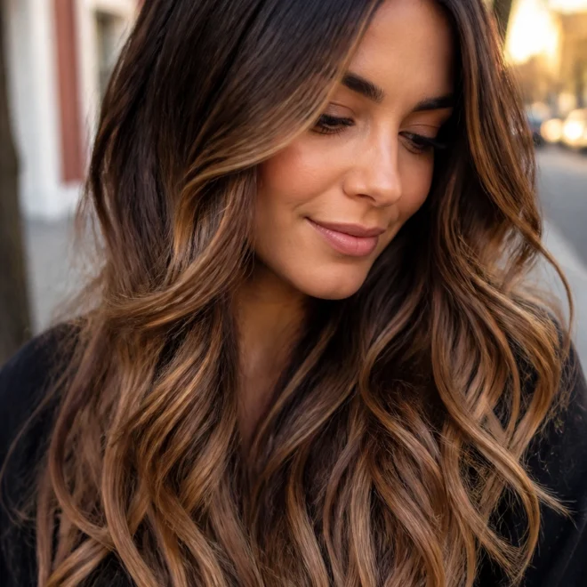 25 Brown Ombre Hair Ideas for Long Hair