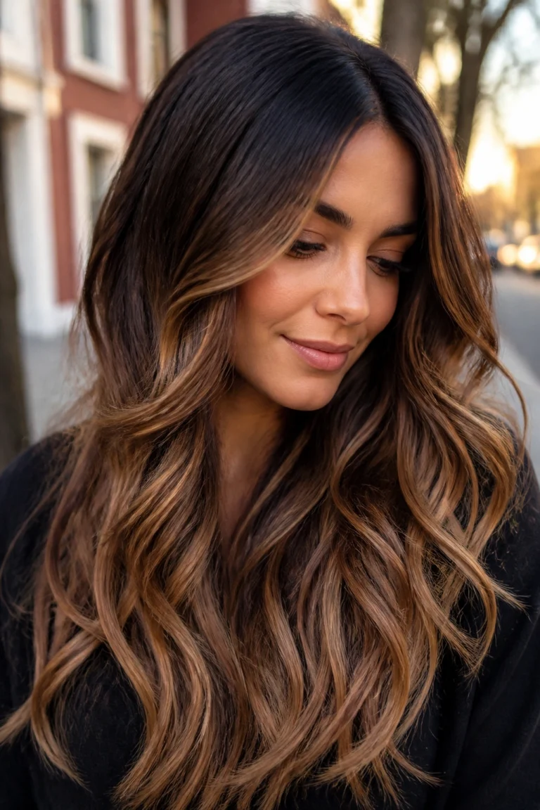 25 Brown Ombre Hair Ideas for Long Hair