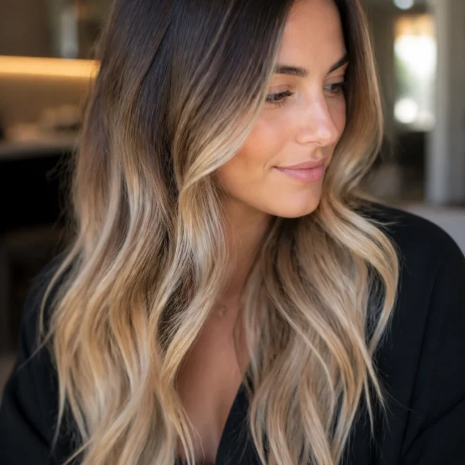 22 Brown Blonde Ombre Hair Ideas for Long Hair