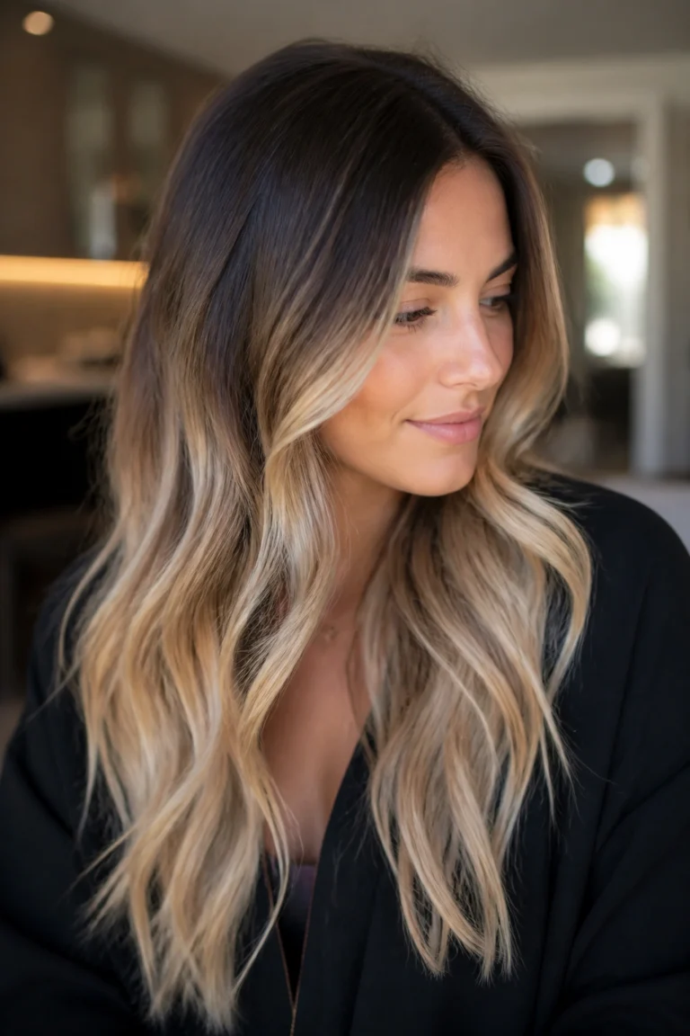 22 Brown Blonde Ombre Hair Ideas for Long Hair