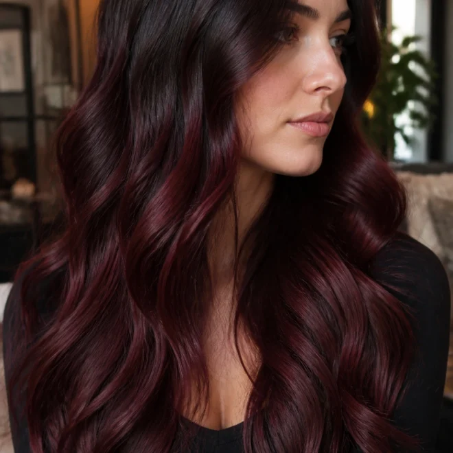 25 Red Ombre Hair Ideas for Long Hair