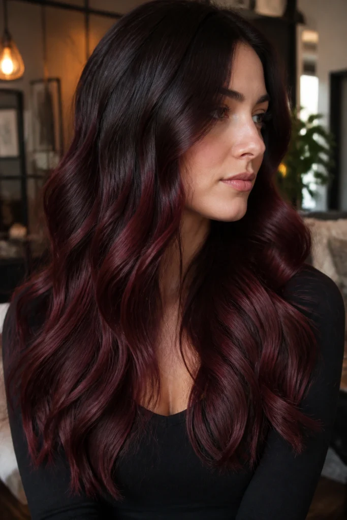 25 Red Ombre Hair Ideas for Long Hair