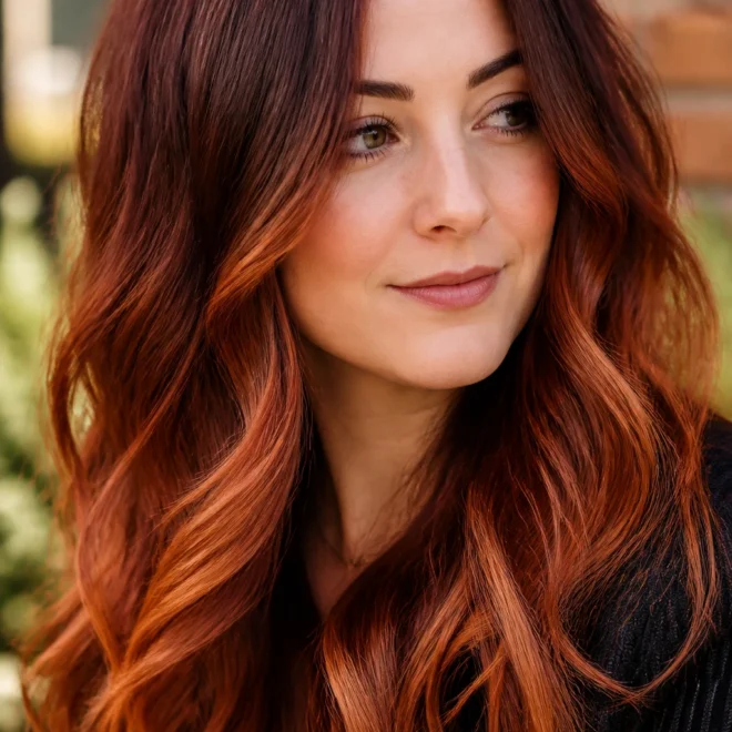 25 Copper Mahogany Hair Color Ideas for Cool Skin Tones
