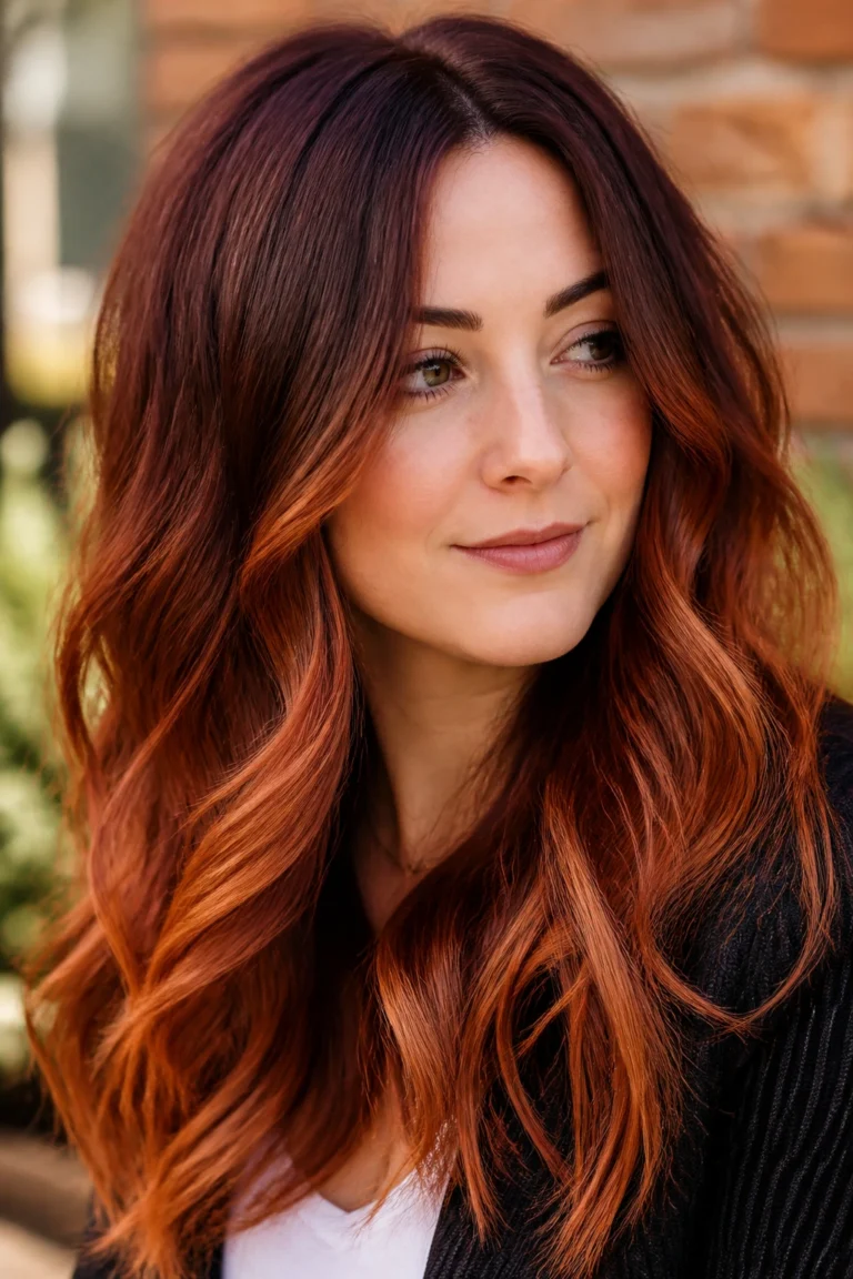 25 Copper Mahogany Hair Color Ideas for Cool Skin Tones