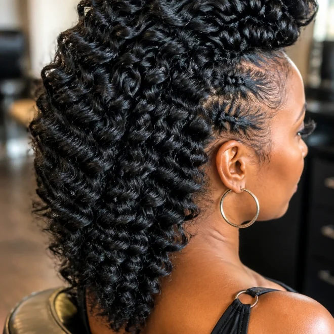 15 Crochet Mohawk Hairstyles for Black Women