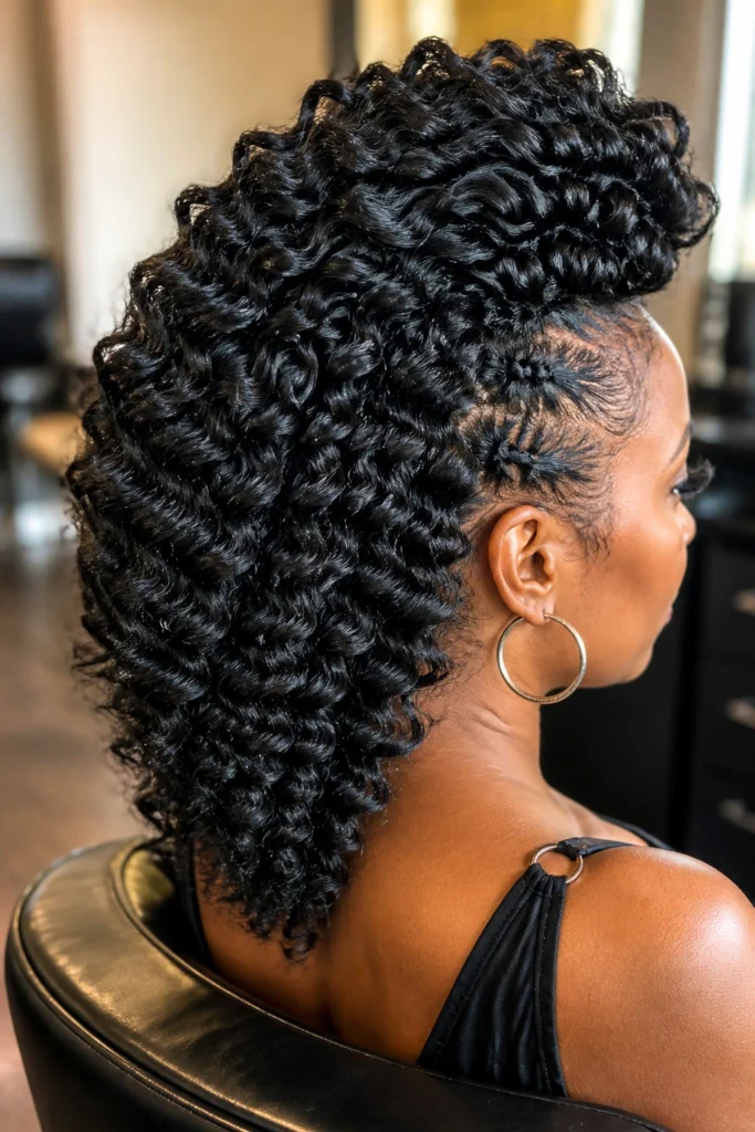 15 Crochet Mohawk Hairstyles for Black Women