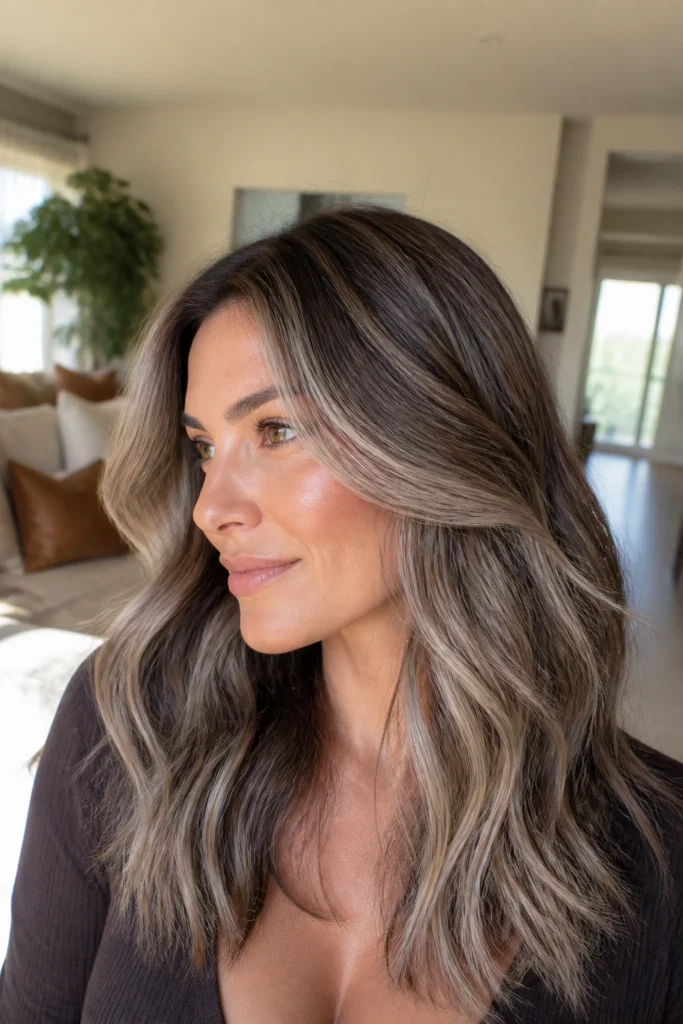28 Ash Blonde Balayage Looks for Brown Hair