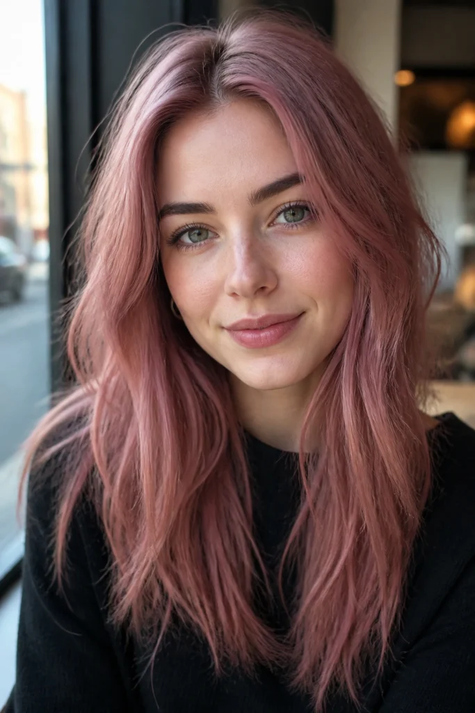 18 Pink Hair Color Ideas for Cool Skin Tones