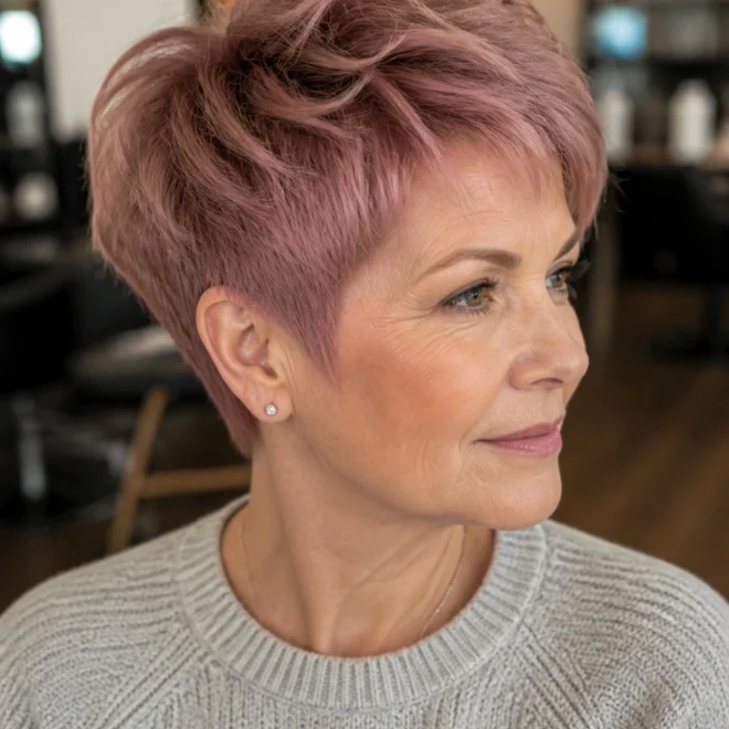 18 Rose Pixie Cuts for Fine Hair