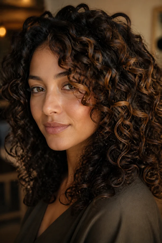 30 Hair Color Ideas for Curly Hair
