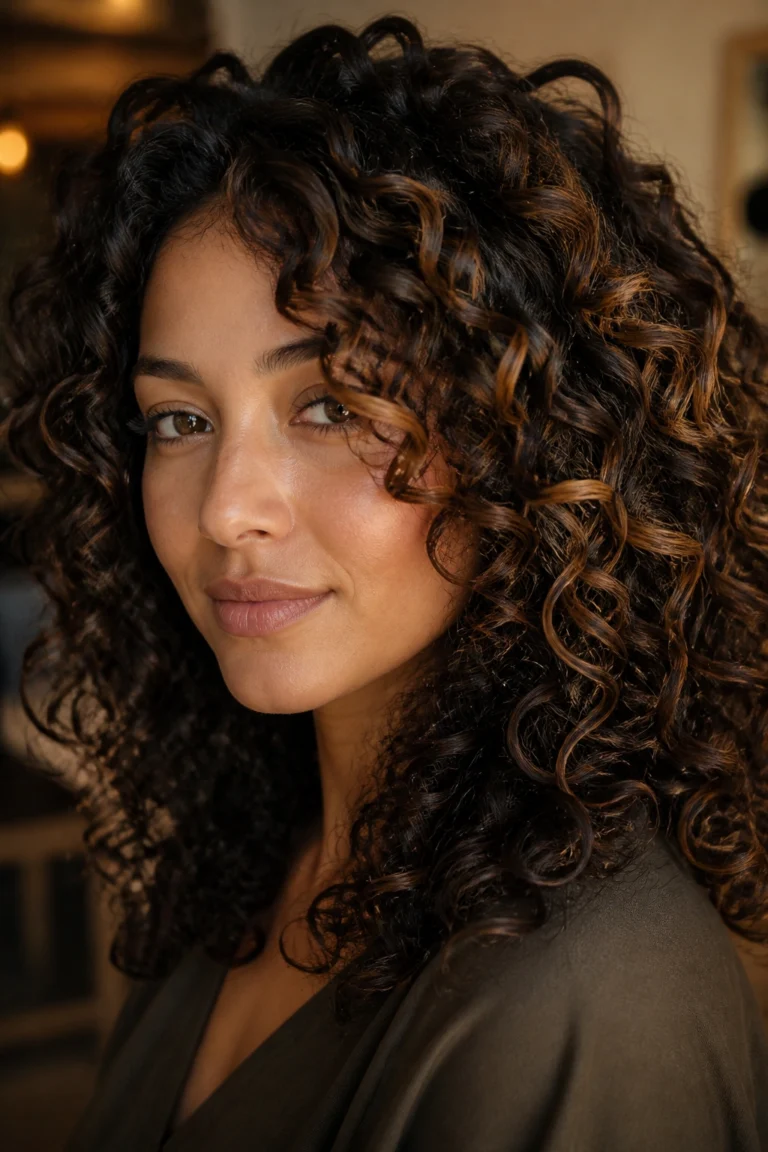 30 Hair Color Ideas for Curly Hair