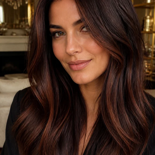 18 Copper Red Highlights for Brown Hair