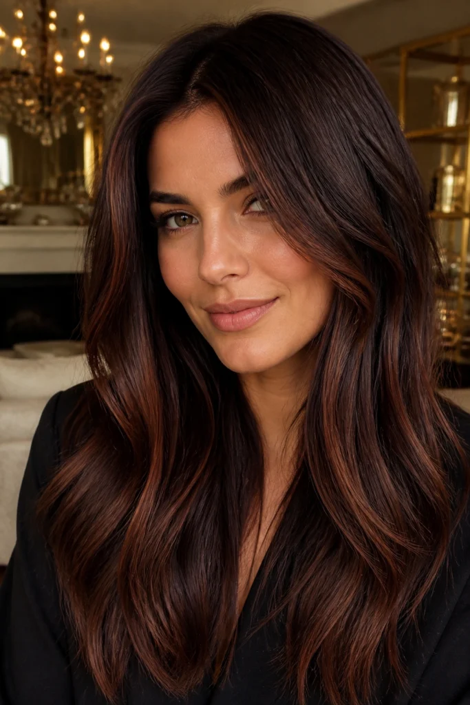 18 Copper Red Highlights for Brown Hair